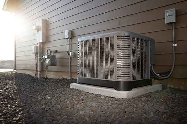 Residential HVAC Condenser Unit Installation
