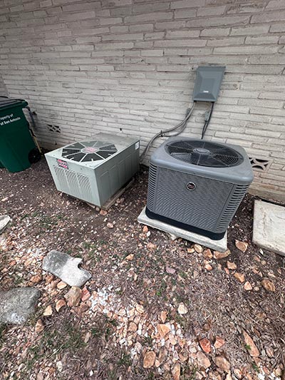 Central Air Conditioner Condenser Installation